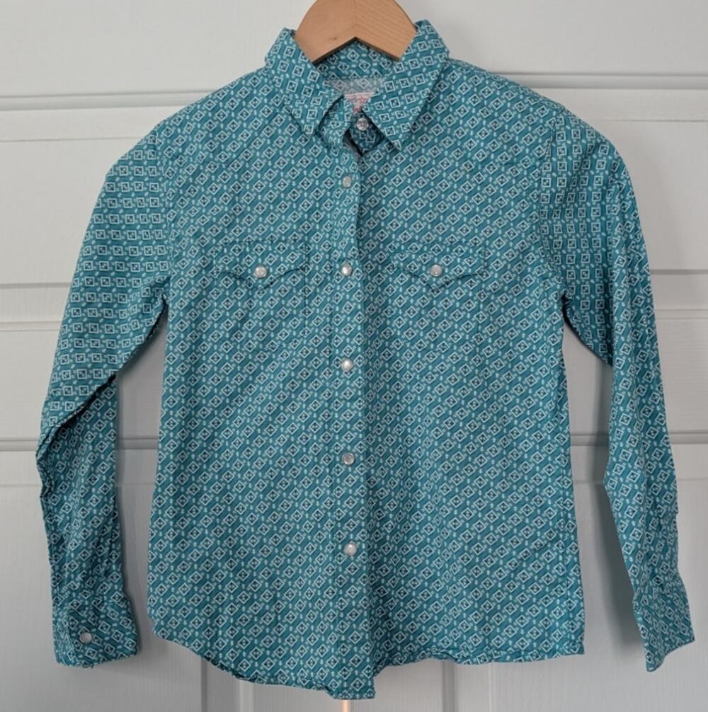 Vintage Panhandle Pearl Snap Cowgirl Shirt